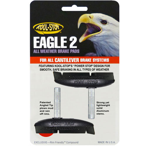 Kool Stop Eagle 2 Cantilever Bremsbeläge schwarz