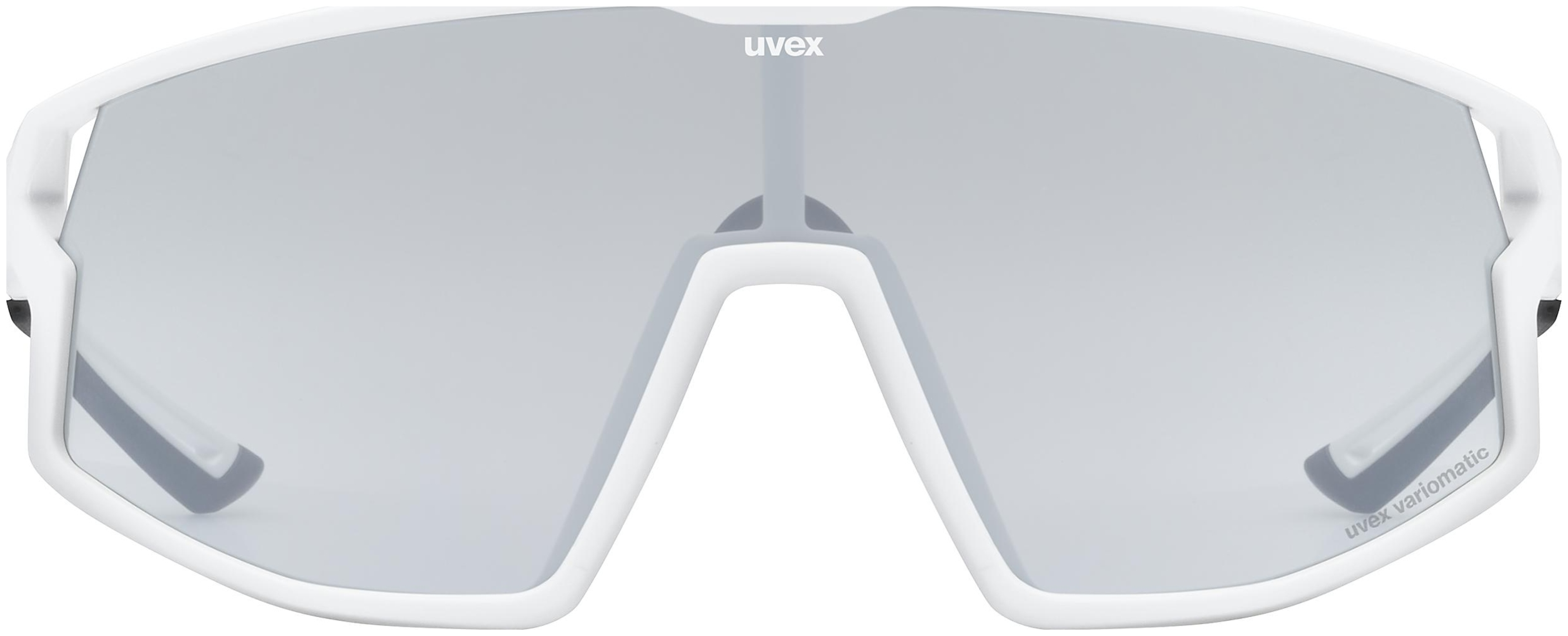 uvex Skyryse V Radbrille White Matt / Lightmirror Silver