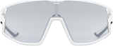 uvex Skyryse V Radbrille White Matt / Lightmirror Silver