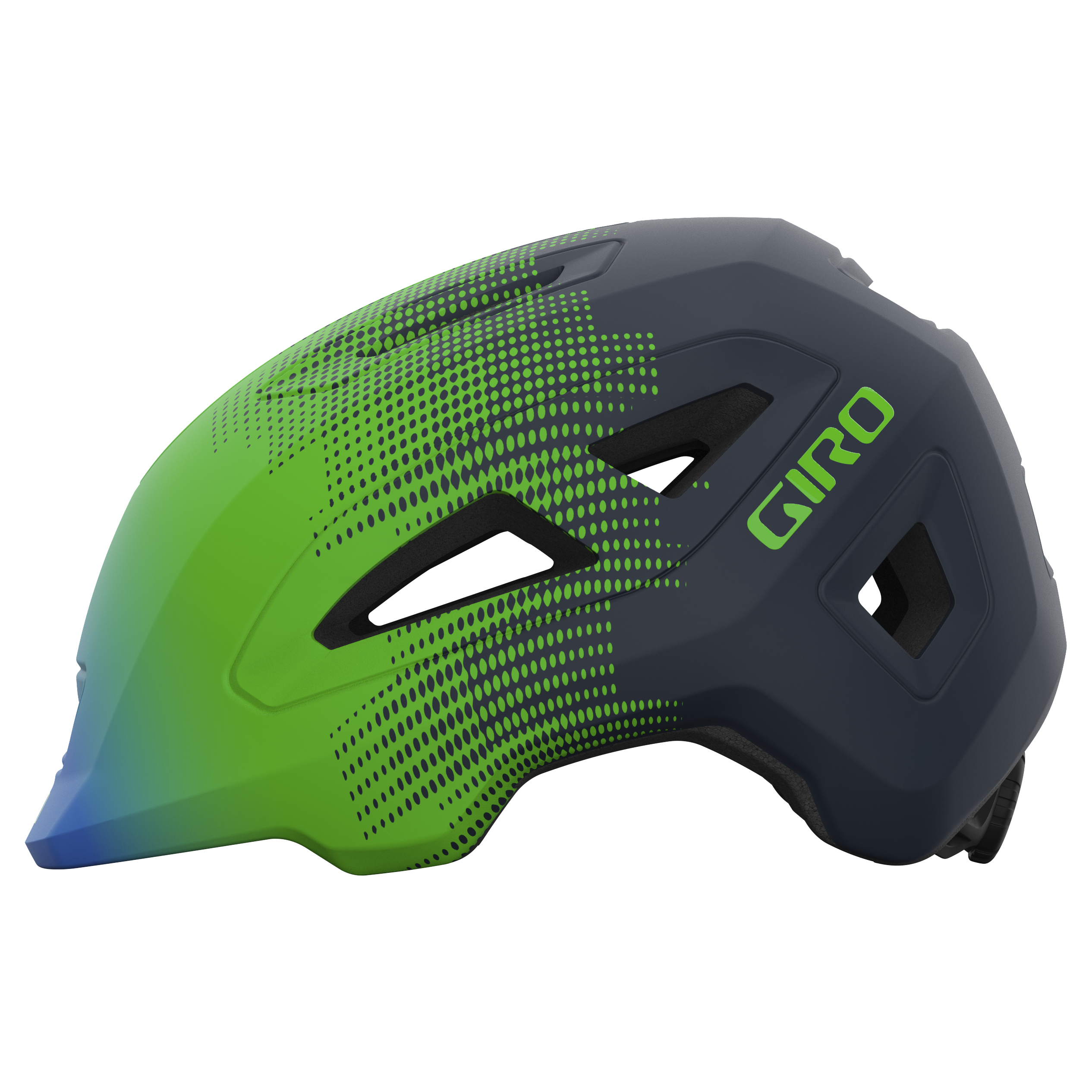 Giro Scamp II Helm matte blue/green towers