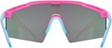 uvex Flowline Radbrille Pink Matt / Mirror Blue