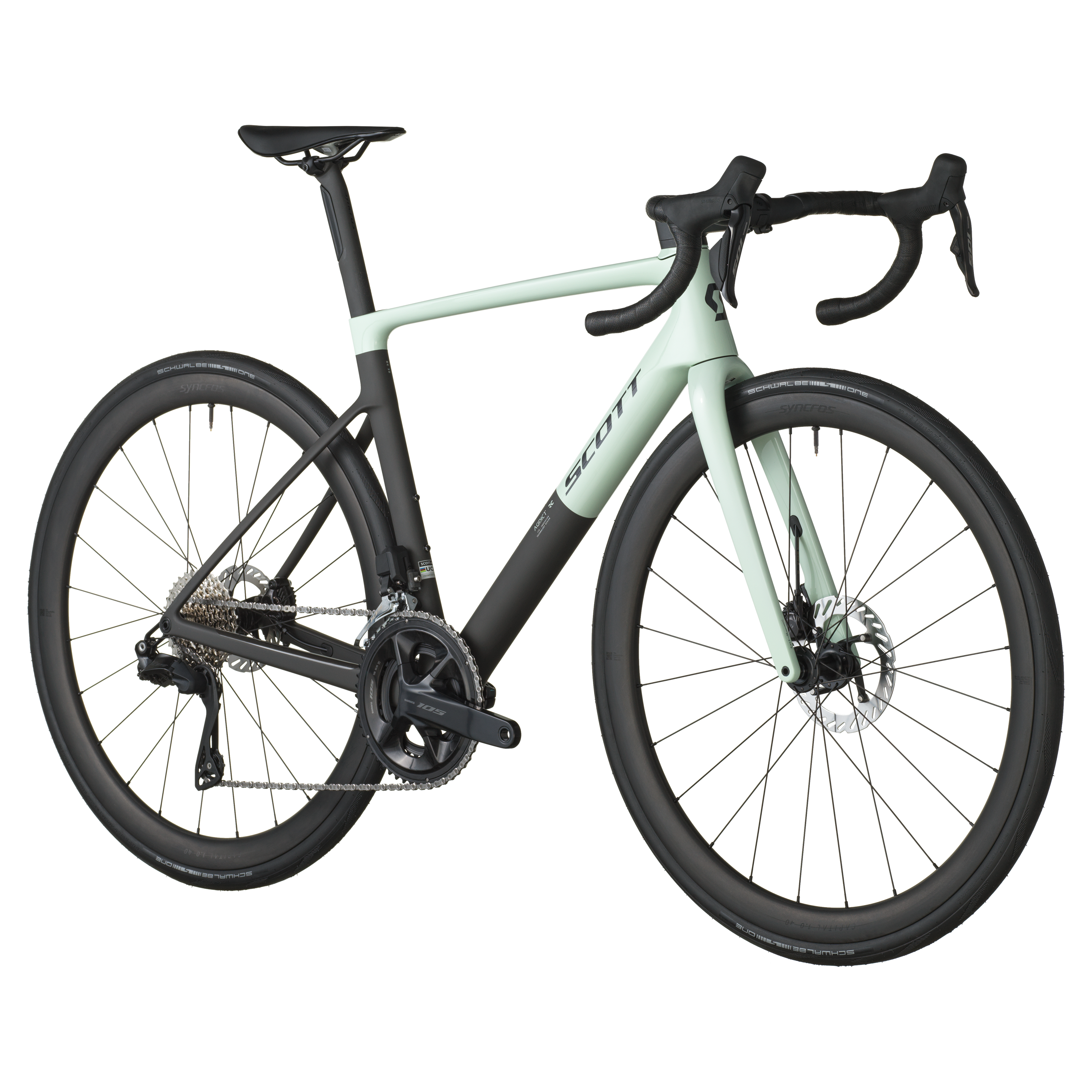 Scott Addict RC 30 frozen green/carbon black (2026)