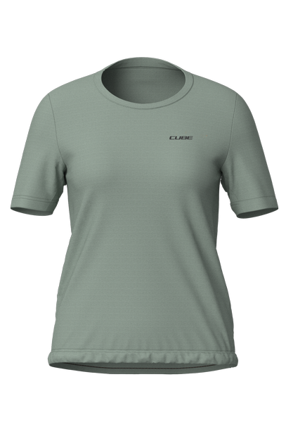 Cube GRAVEL WS Trikot kurzarm green