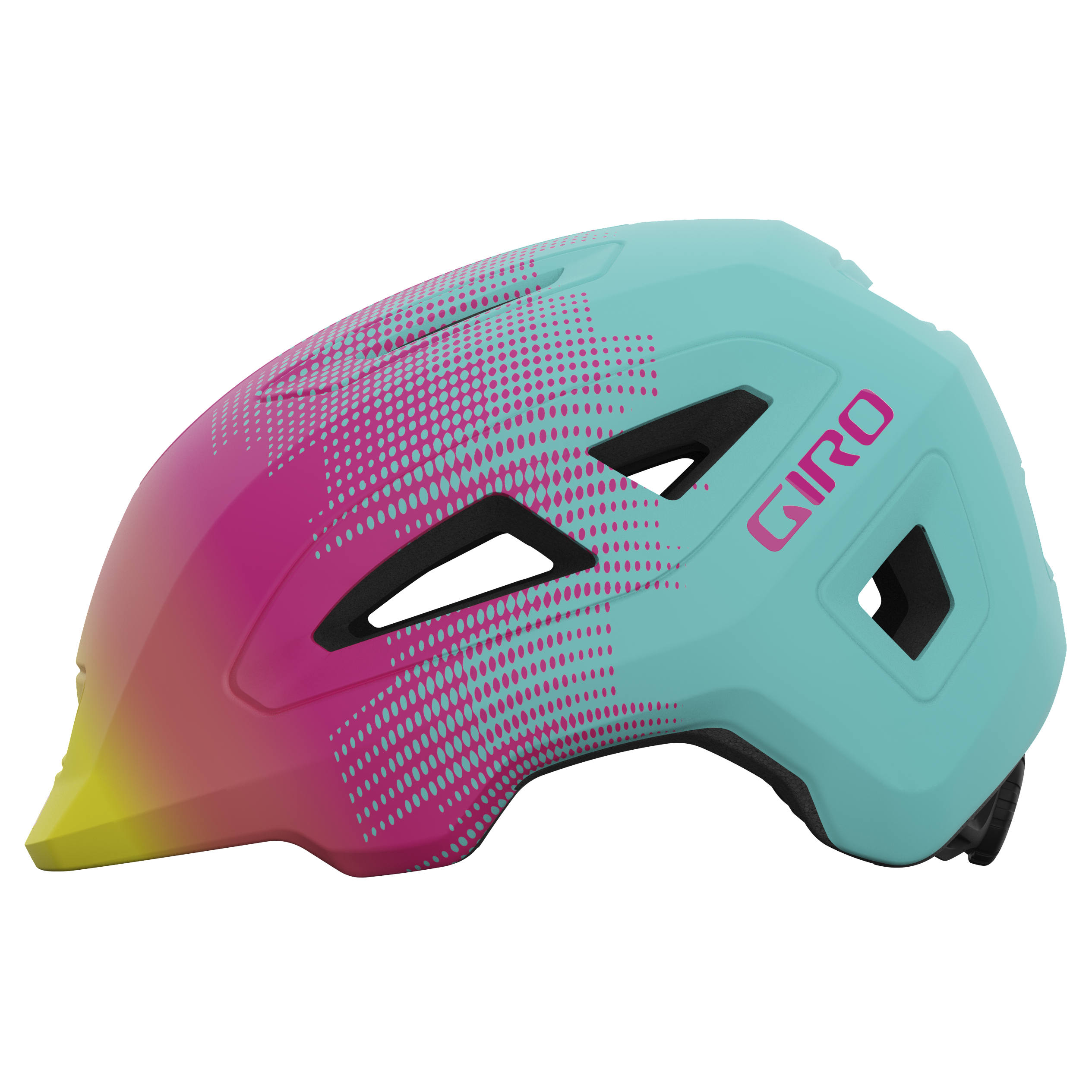Giro Scamp II Helm matte teal/pink towers