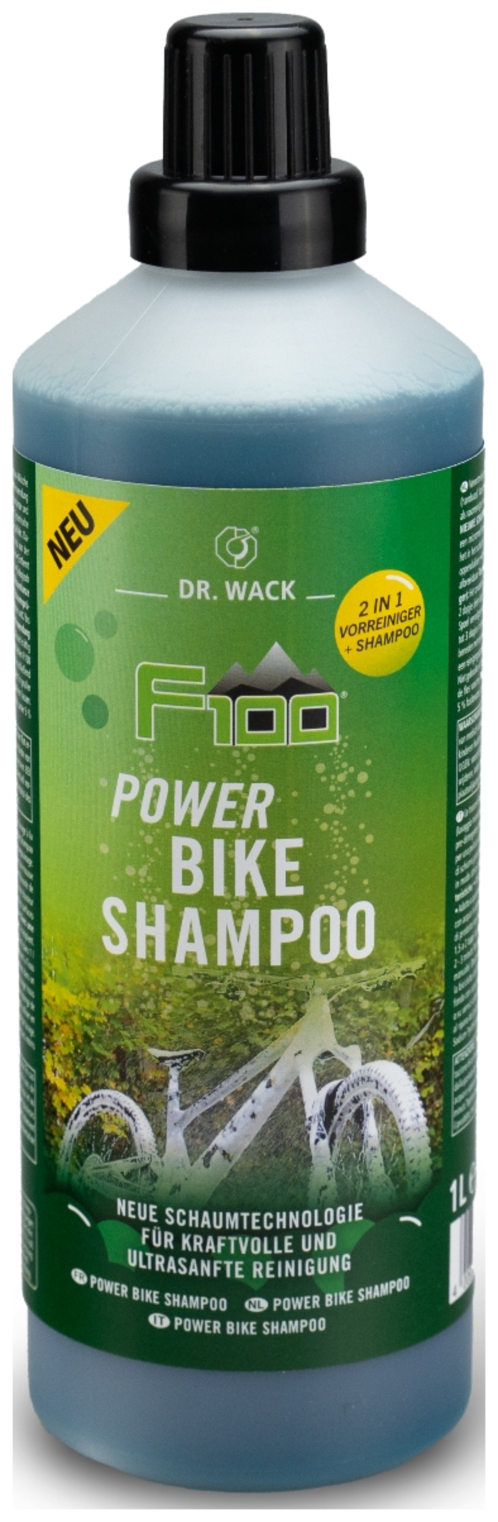 F100 Power Bike Shampoo Fahrradreiniger 1l