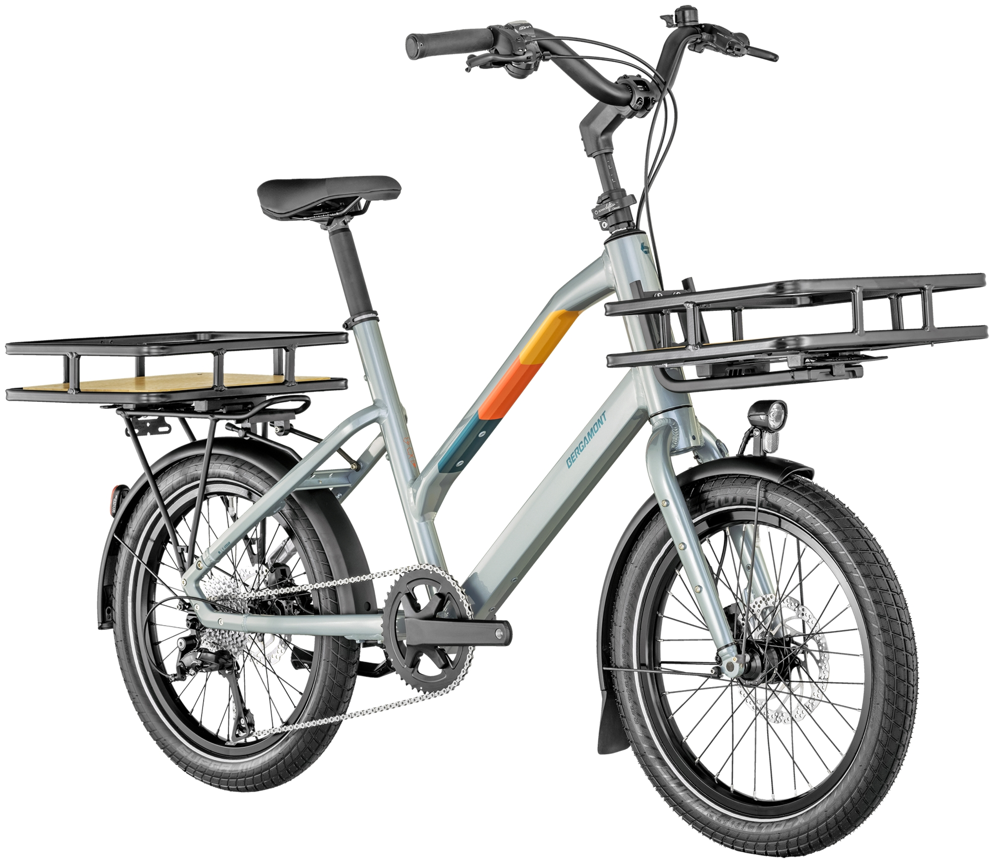 Bergamont Hans-On Compact shiny mortar grey