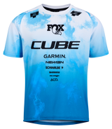 CUBE MTB Trikot ROOKIE X Actionteam kurzarm topas blue