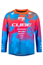 Cube MTB Trikot ROOKIE X Actionteam langarm black´n´blue