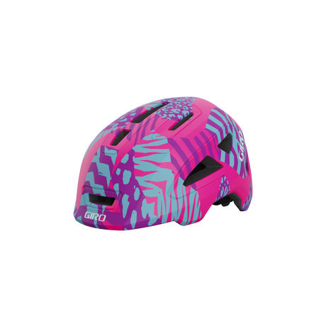 Giro Scamp II Helm matte pink animal