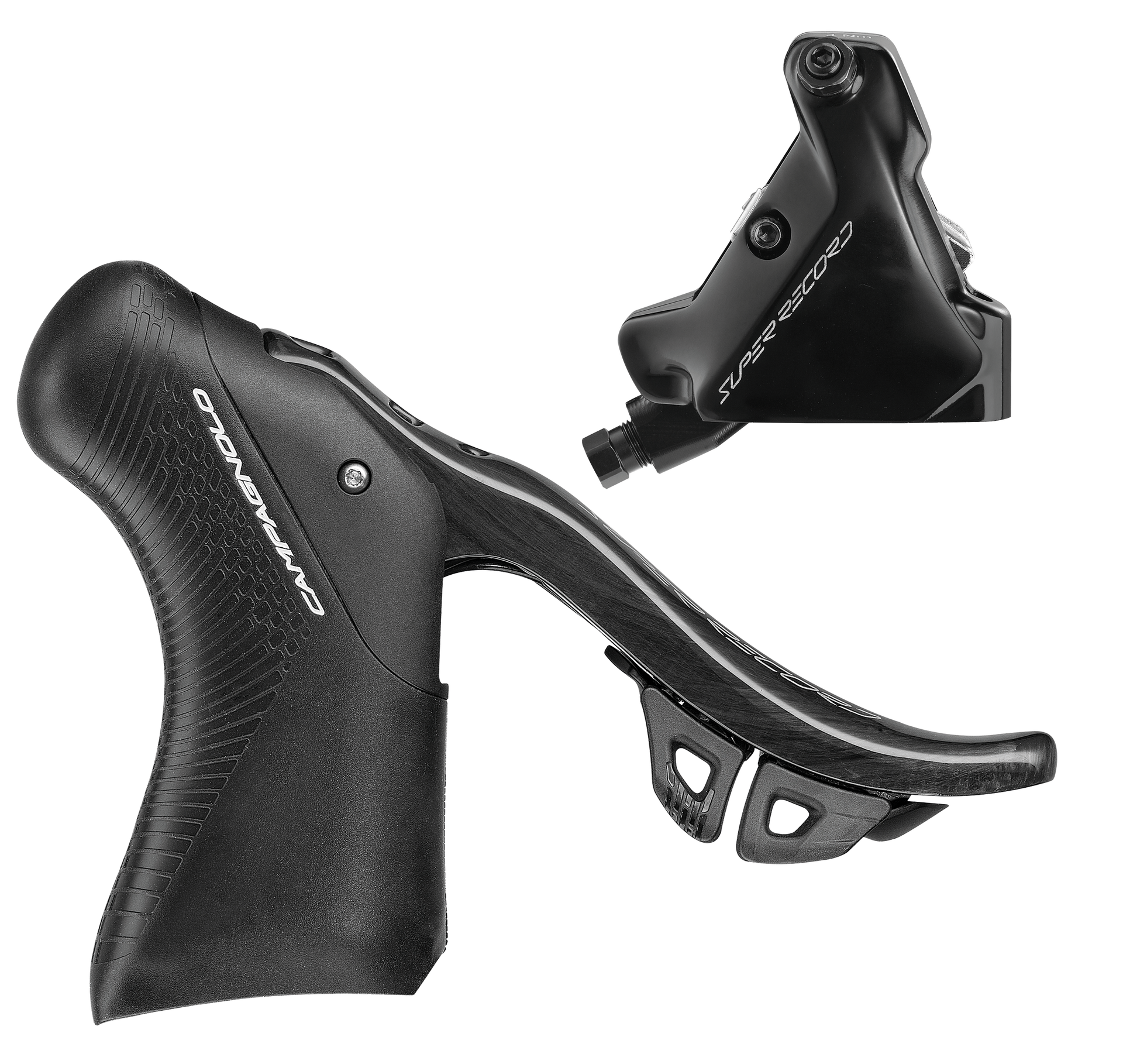 Campagnolo Super Record Brems-/Schalthebel Recht Ø140mm inkl. HR-Bremssattel