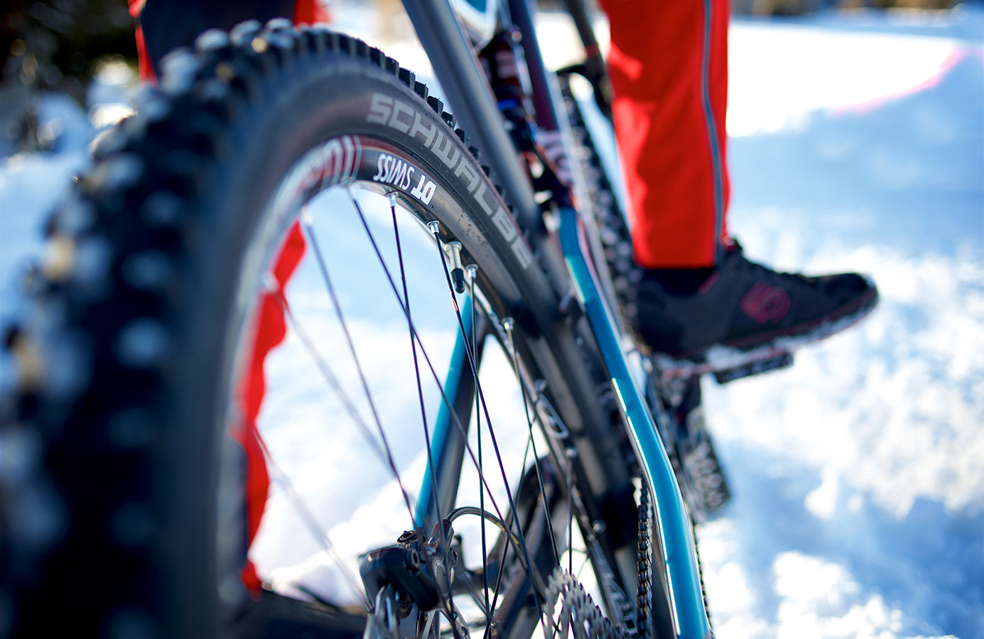 rennrad spikes Schwalbe Ice Spiker Pro Faltreifen 27.5x2.60" Performance DD RaceGuard