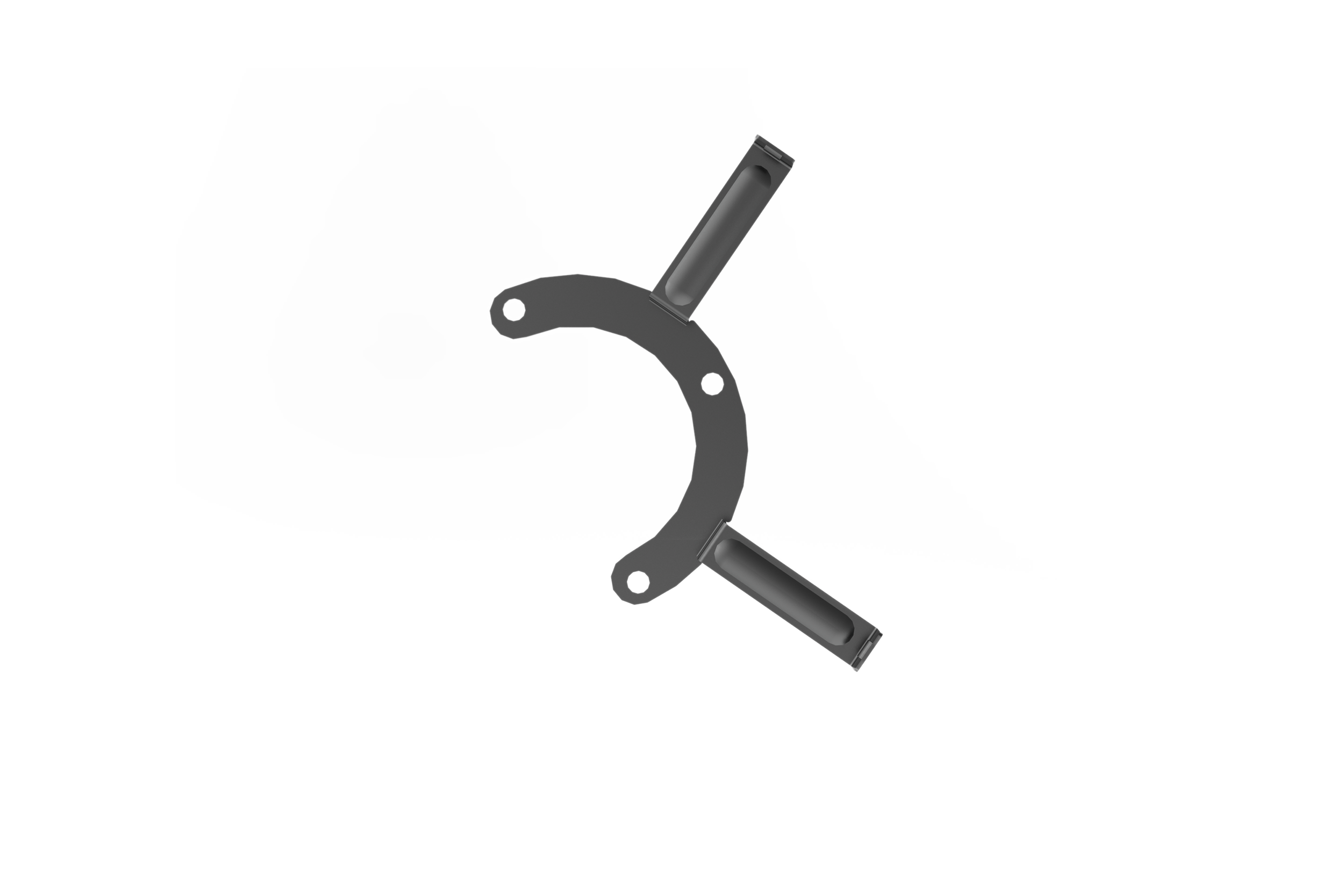 ACID Kettenschutz IC 3.0 Hybrid Trekking Montageplatte