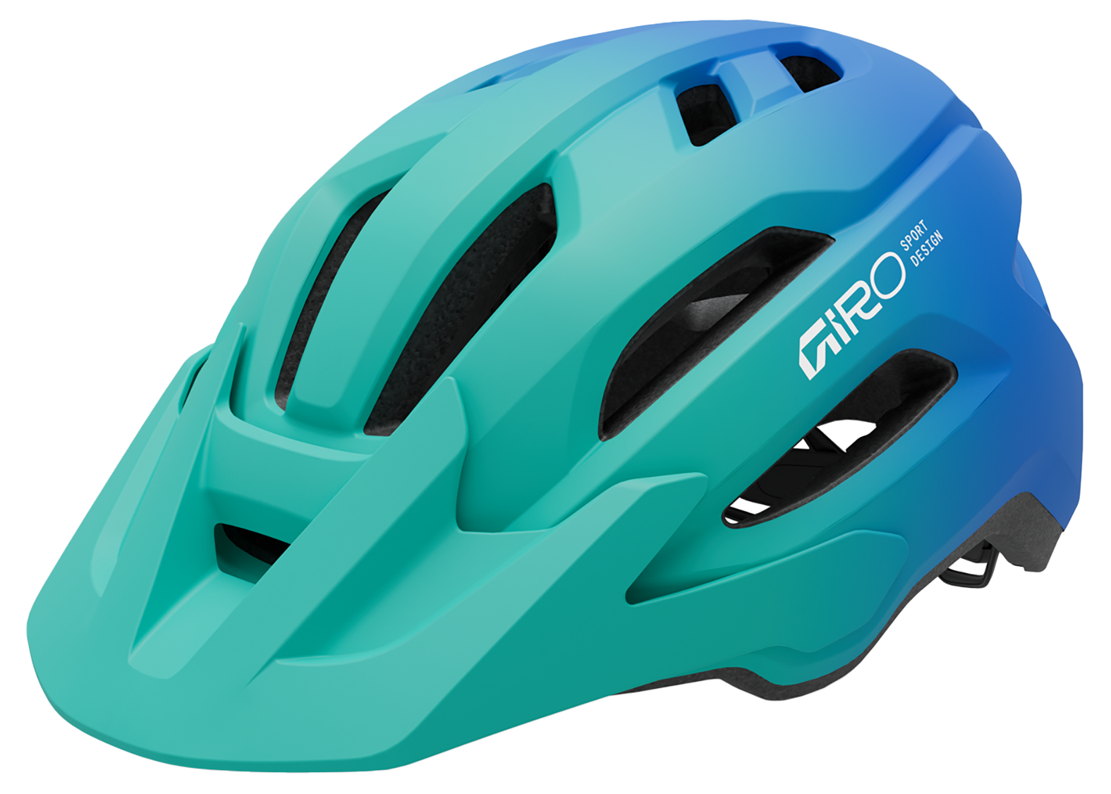 Giro Fixture II Y matte green/blue
